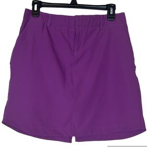 Under armour Purple Skort golf NWT